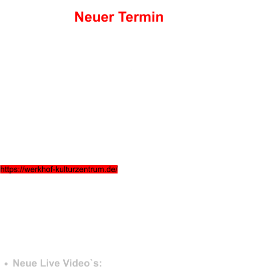 29.11.2025 Neuer Termin  Liebe Freunde vom „Gig for Friends 2025“, Der neue Termin steht. Am 29.11.2025  findet nun „Gig for Friends 2025“ zu gunsten  des Kinderhospiz Verein e.V. Soest  in der Schützenhalle Westönnen statt.  Wir bedanken uns bei allen Helfern  und Sponsoren die uns unterstützen und  freuen uns auf eine große Party. Weitere Infos  teilen wir über unsere Homepage  und unsere Facebook-Seite mit.   12.04.2025 Bricklayers-Choice im Werkhof Hohenlimburg.  Eintrittskarten auf der Website:   https://werkhof-kulturzentrum.de/ 18.03.2025  Bricklayers-Choice im Radio Hagen     •	Neue Live Video`s: 